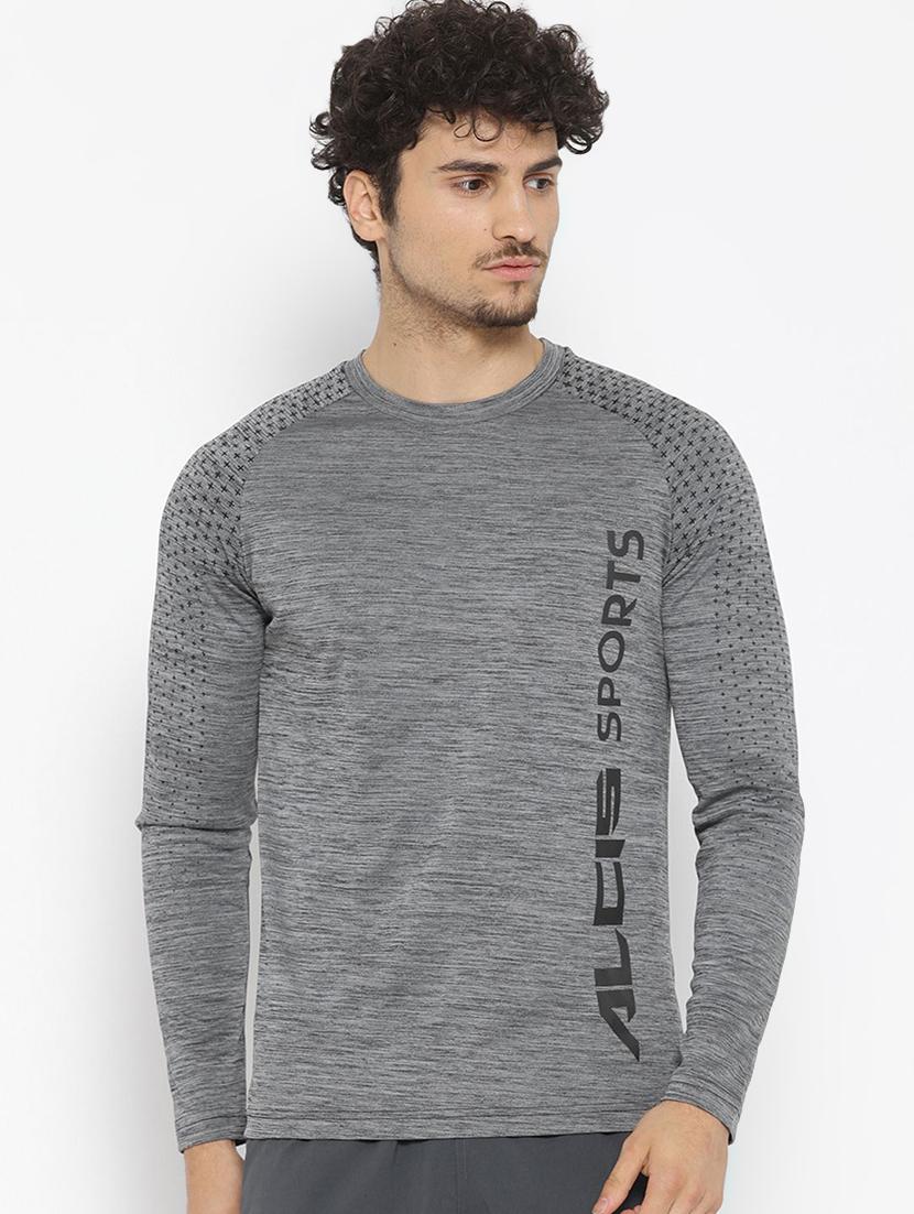 grey printed t-shirt - 16499670 -  Zoom Image - 0