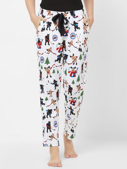 drawstring waist quirky pajama - 16501032 - Standard Image - 0