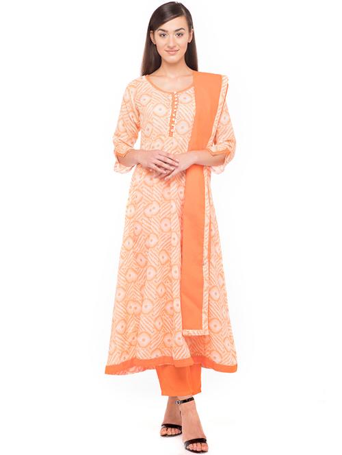 printed kurta palazzo set - 16501048 - Standard Image - 0