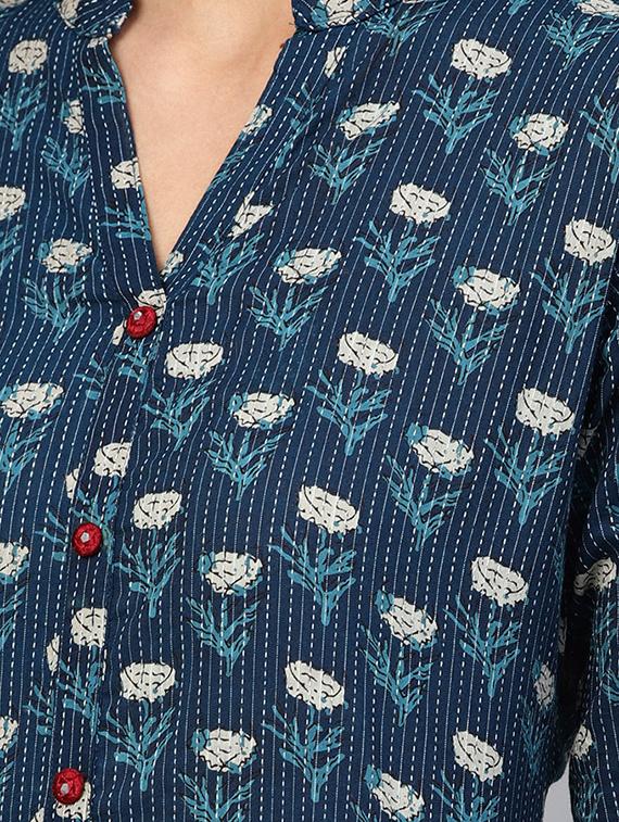 printed kurta palazzo set - 16501134 - Standard Image - 3