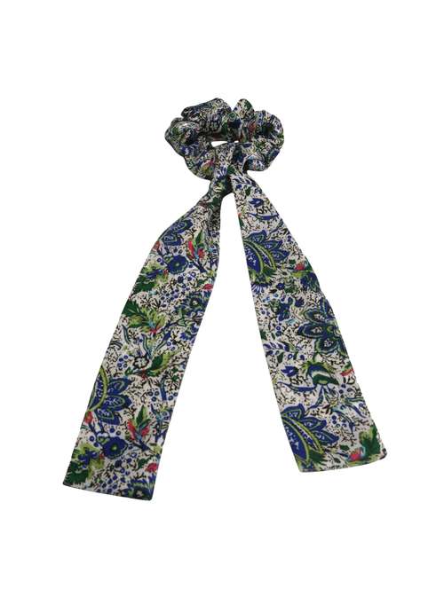floral print scrunchy cum bandana - 16503952 -  Standard Image - 0