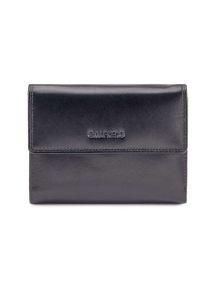black leather wallet