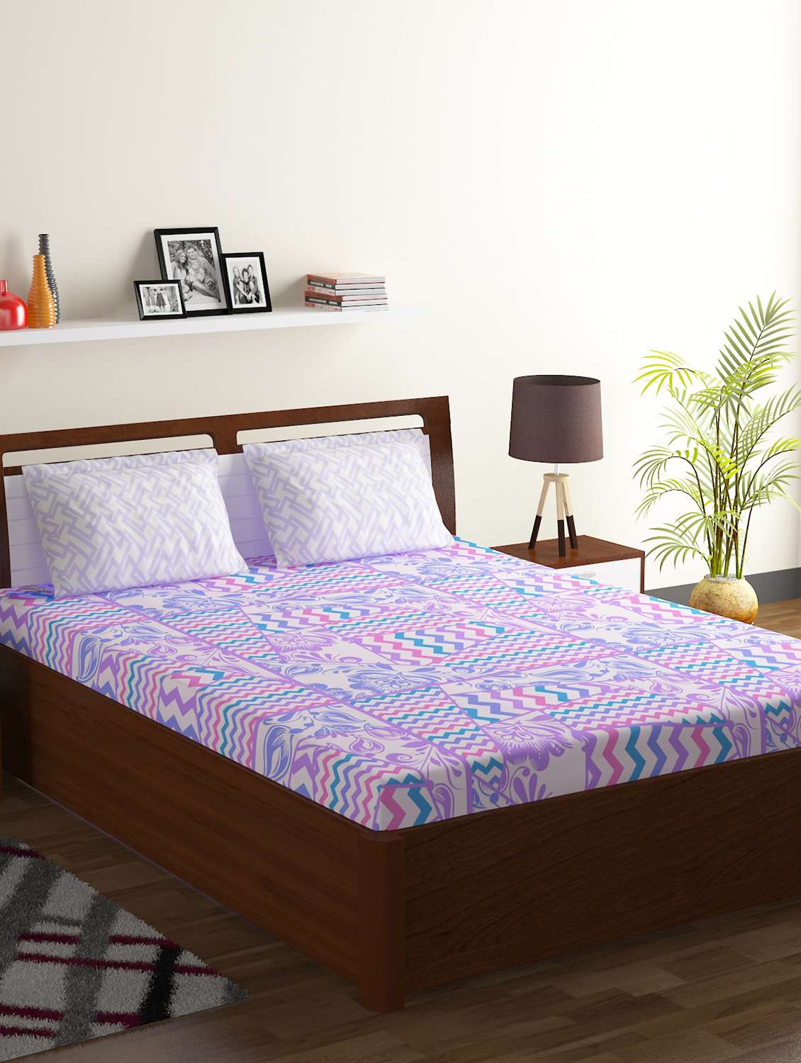 cotton double bed sheet breeze