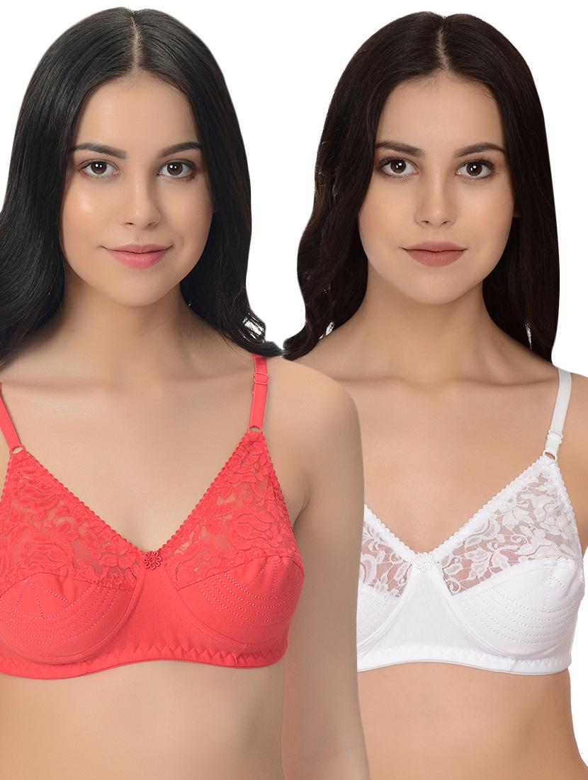 set of 2 floral patch bra - 16516263 - Zoom Image - 0