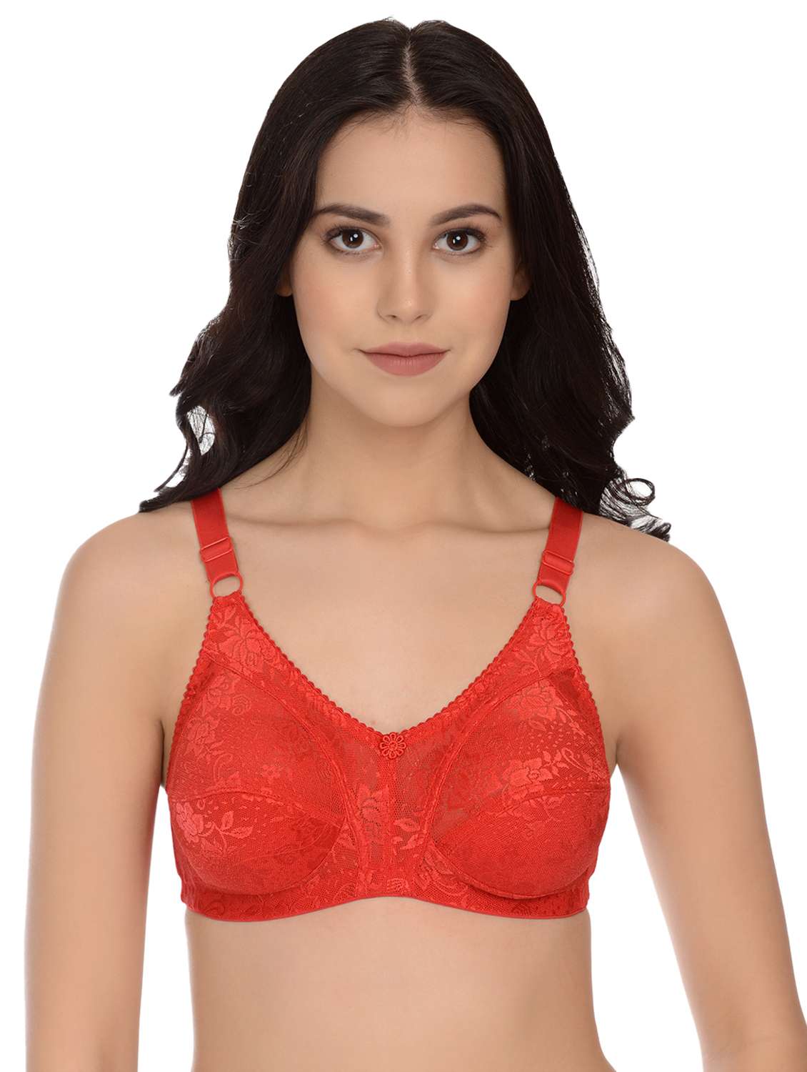 set of 3 floral patch bra - 16516304 -  Standard Image - 5