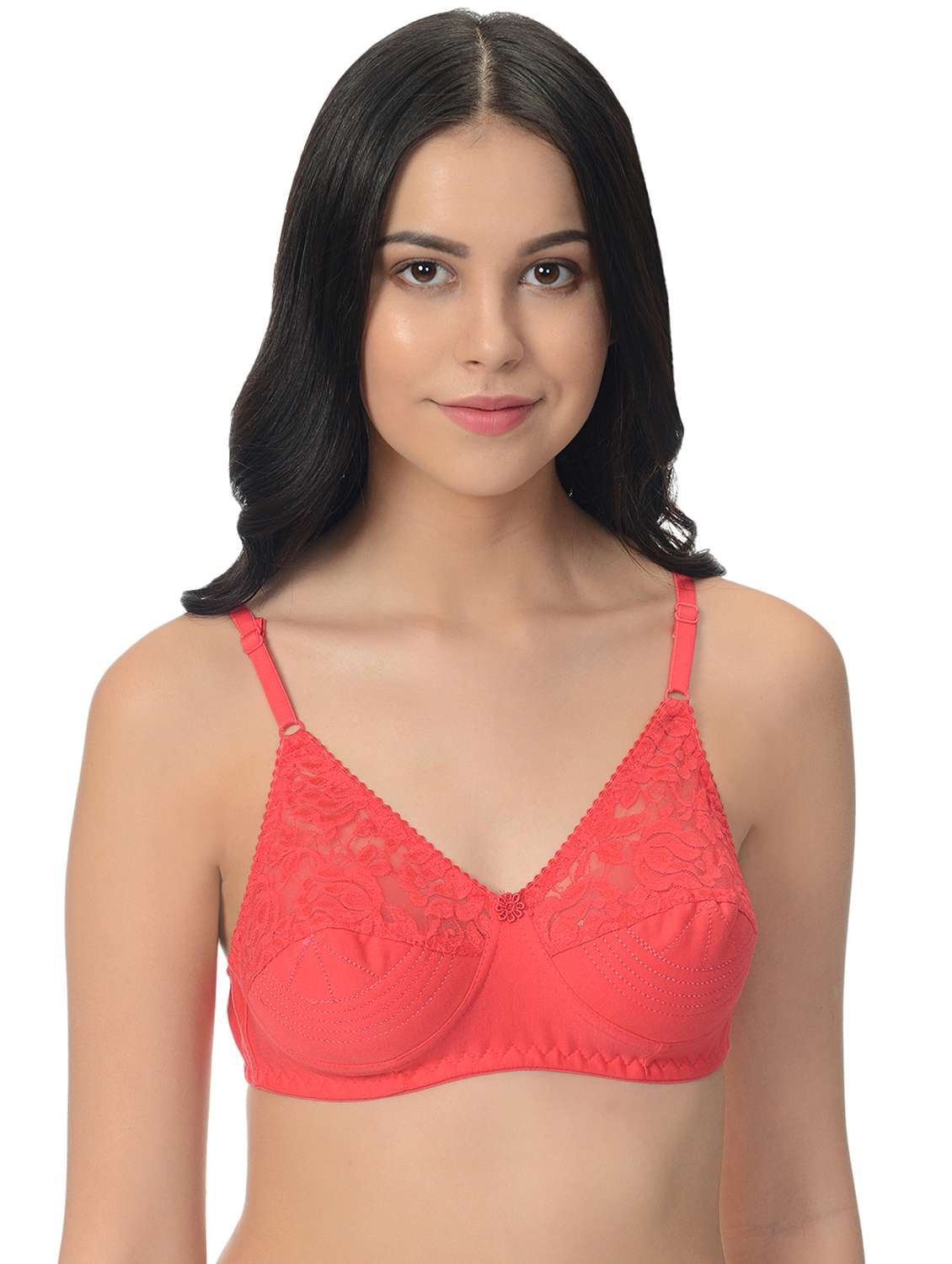 set of 3 floral patch bra - 16516309 -  Standard Image - 3