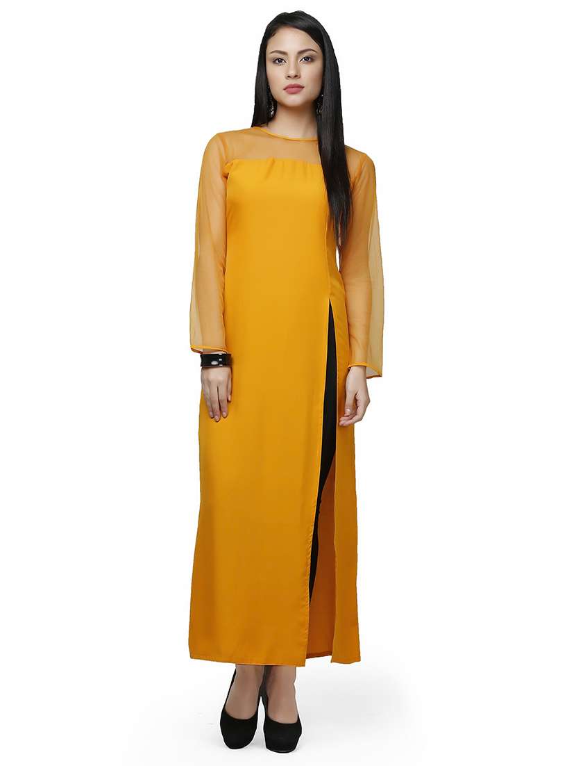 limeroad crepe kurtis