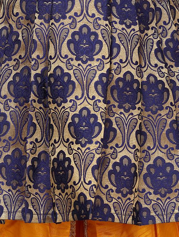 blue silk blend suit set - 16519216 - Standard Image - 3