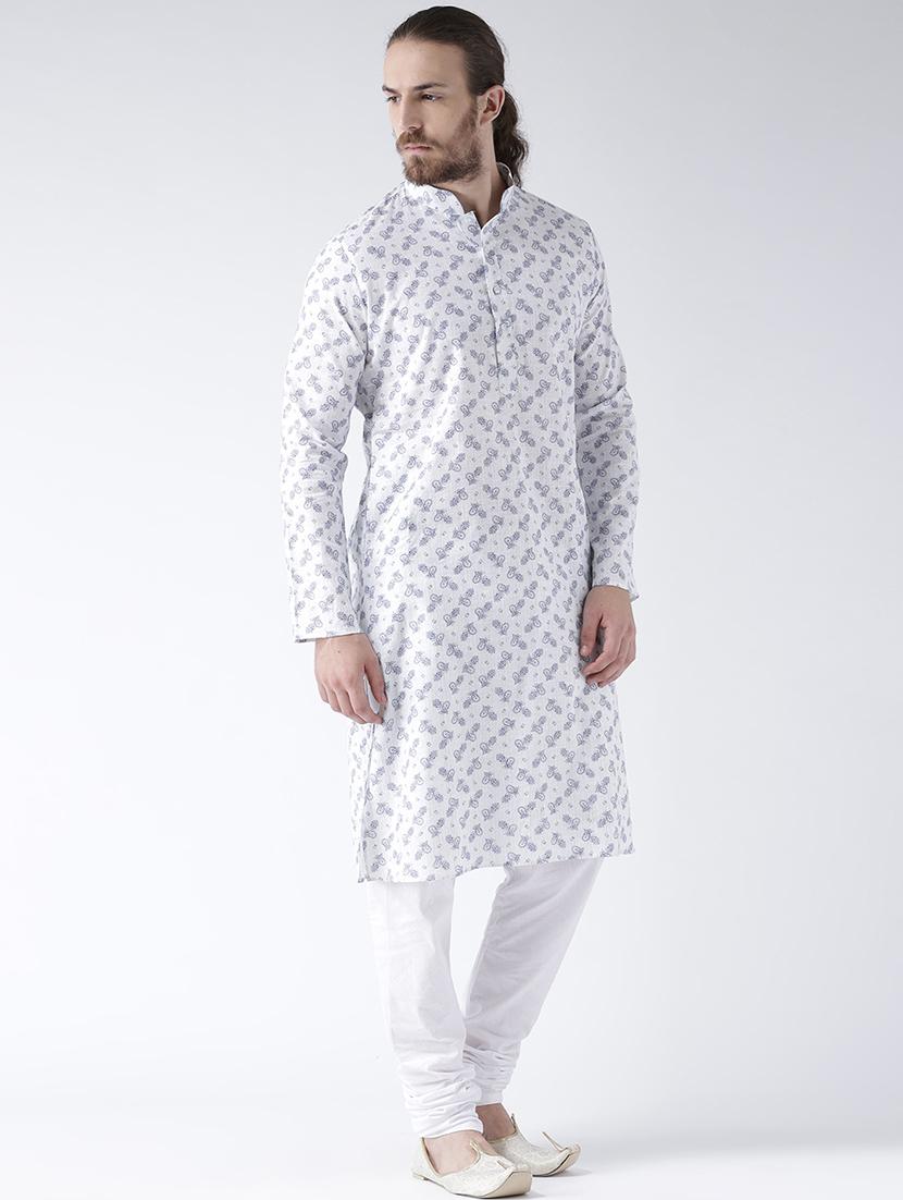 grey linen kurta pyjama set - 16520709 - Standard Image - 3