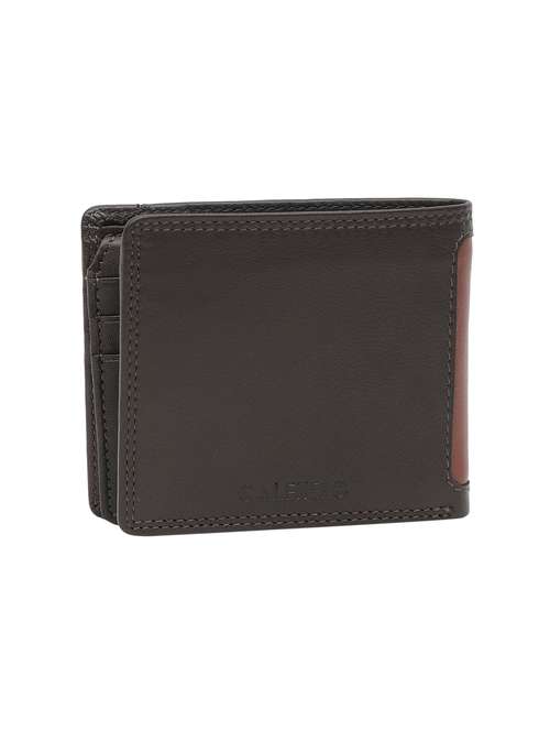 browncognac leather wallet - 16526077 - Standard Image - 0