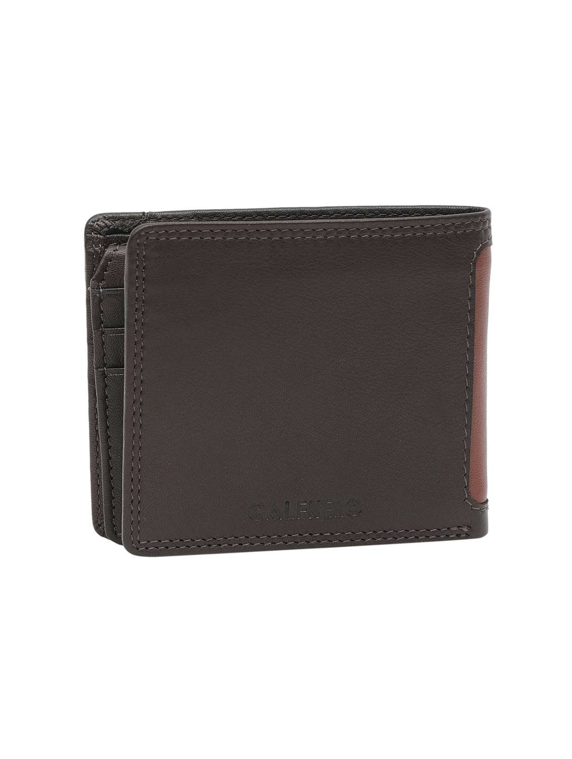browncognac leather wallet - 16526077 - Zoom Image - 0