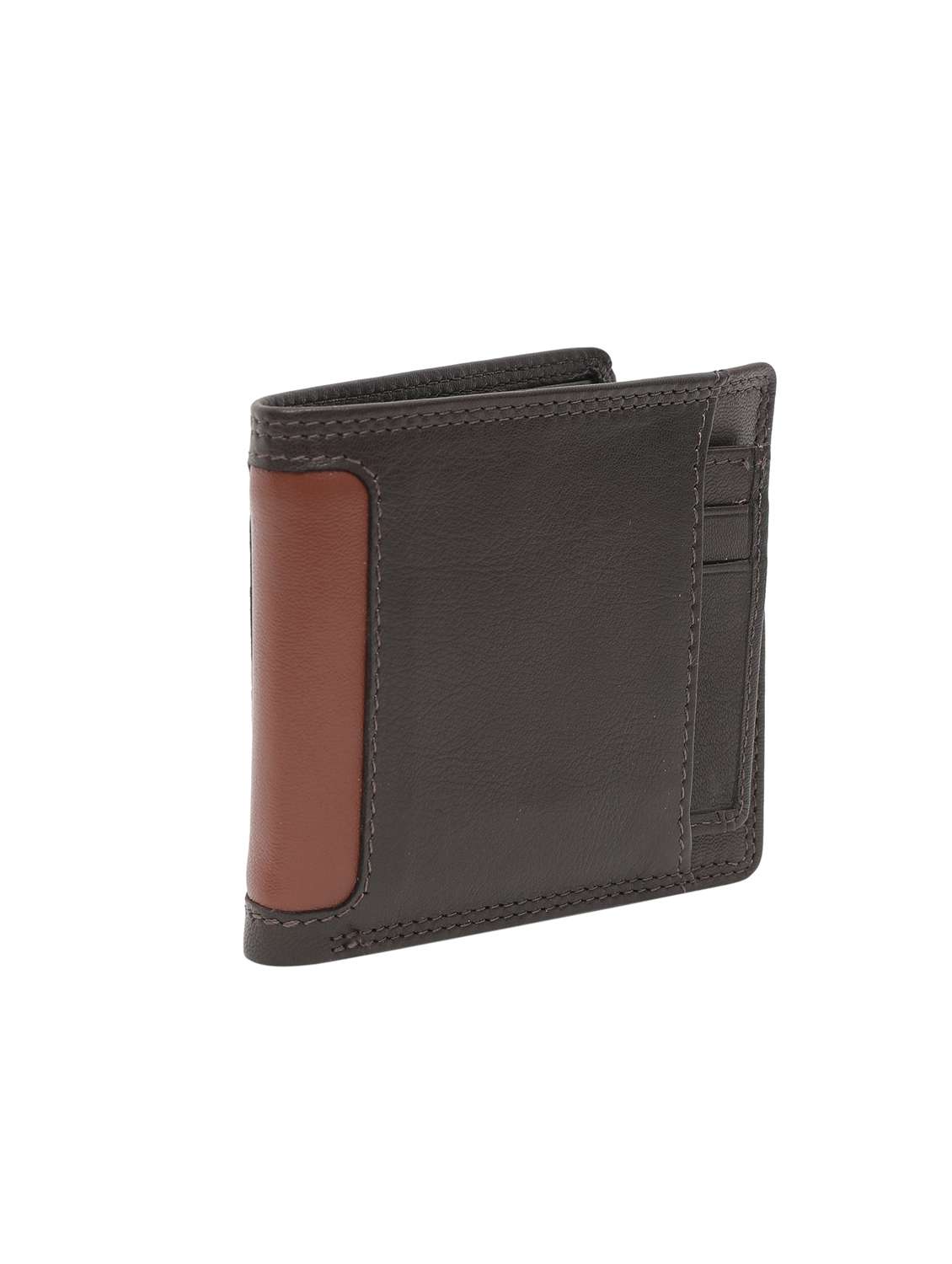 browncognac leather wallet - 16526077 - Standard Image - 5