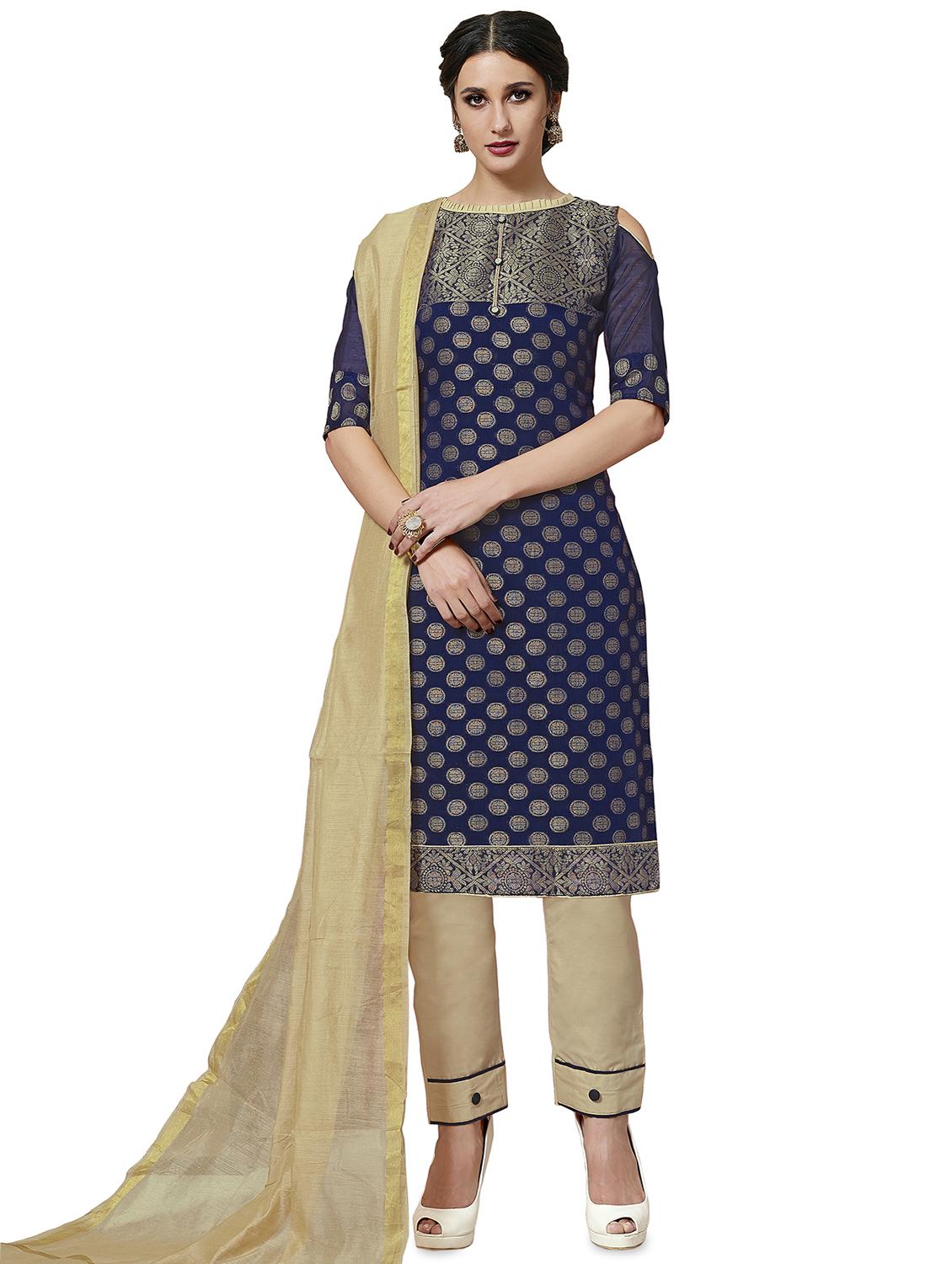 jacquard unstitched suit - 16526348 -  Zoom Image - 0