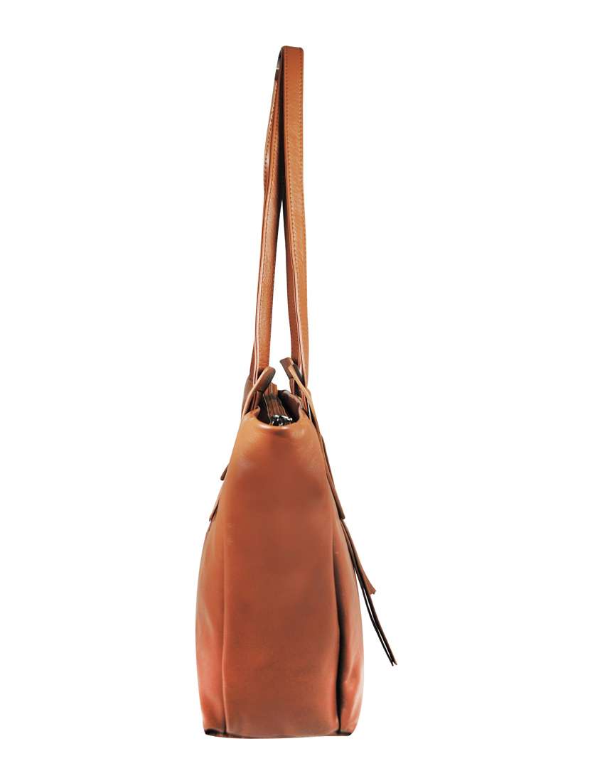 brown leather handbag - 16526411 -  Standard Image - 3