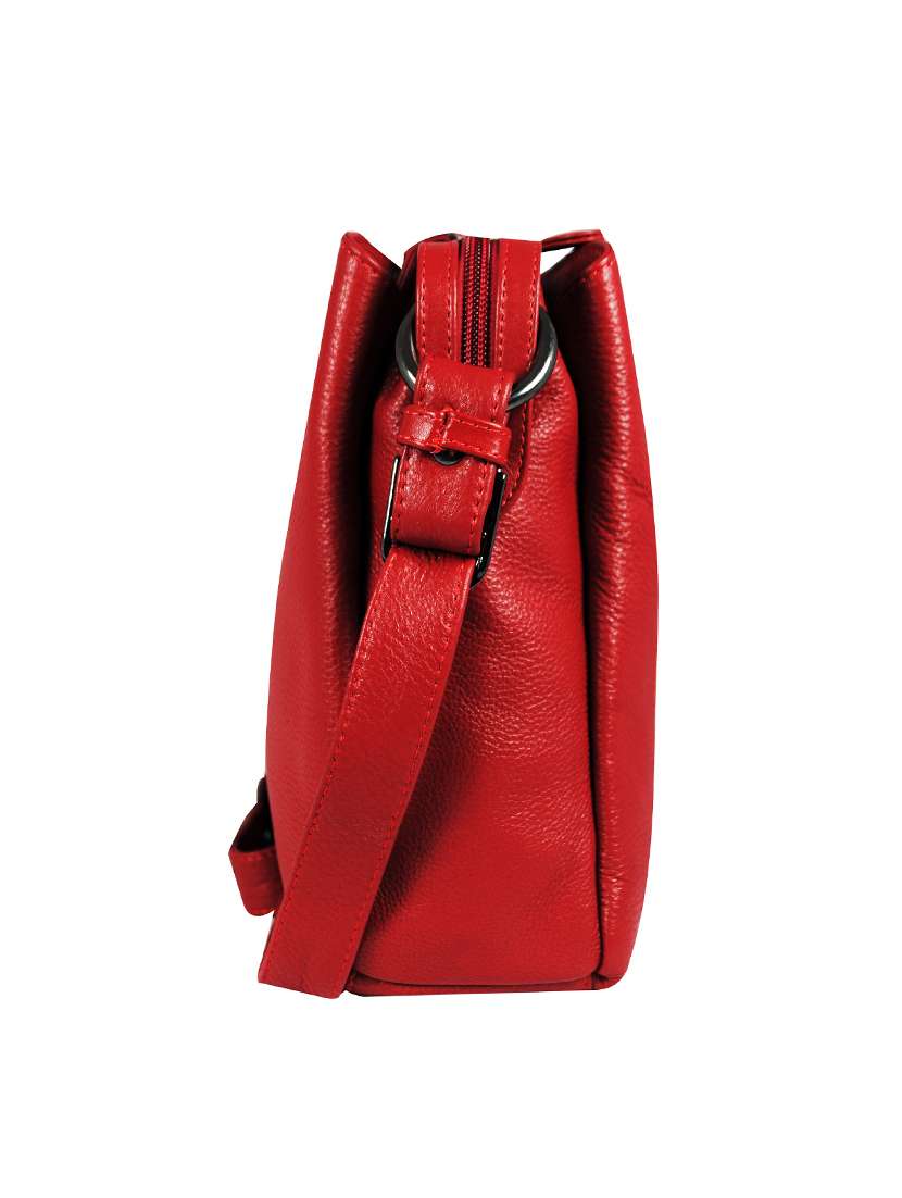 red leather sling bag - 16526430 -  Standard Image - 3
