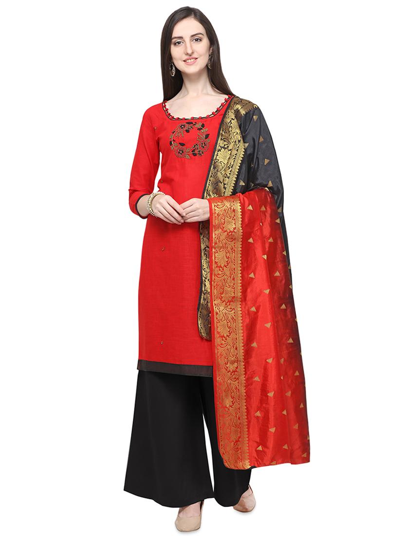 embellished unstitched suit - 16530448 -  Zoom Image - 0