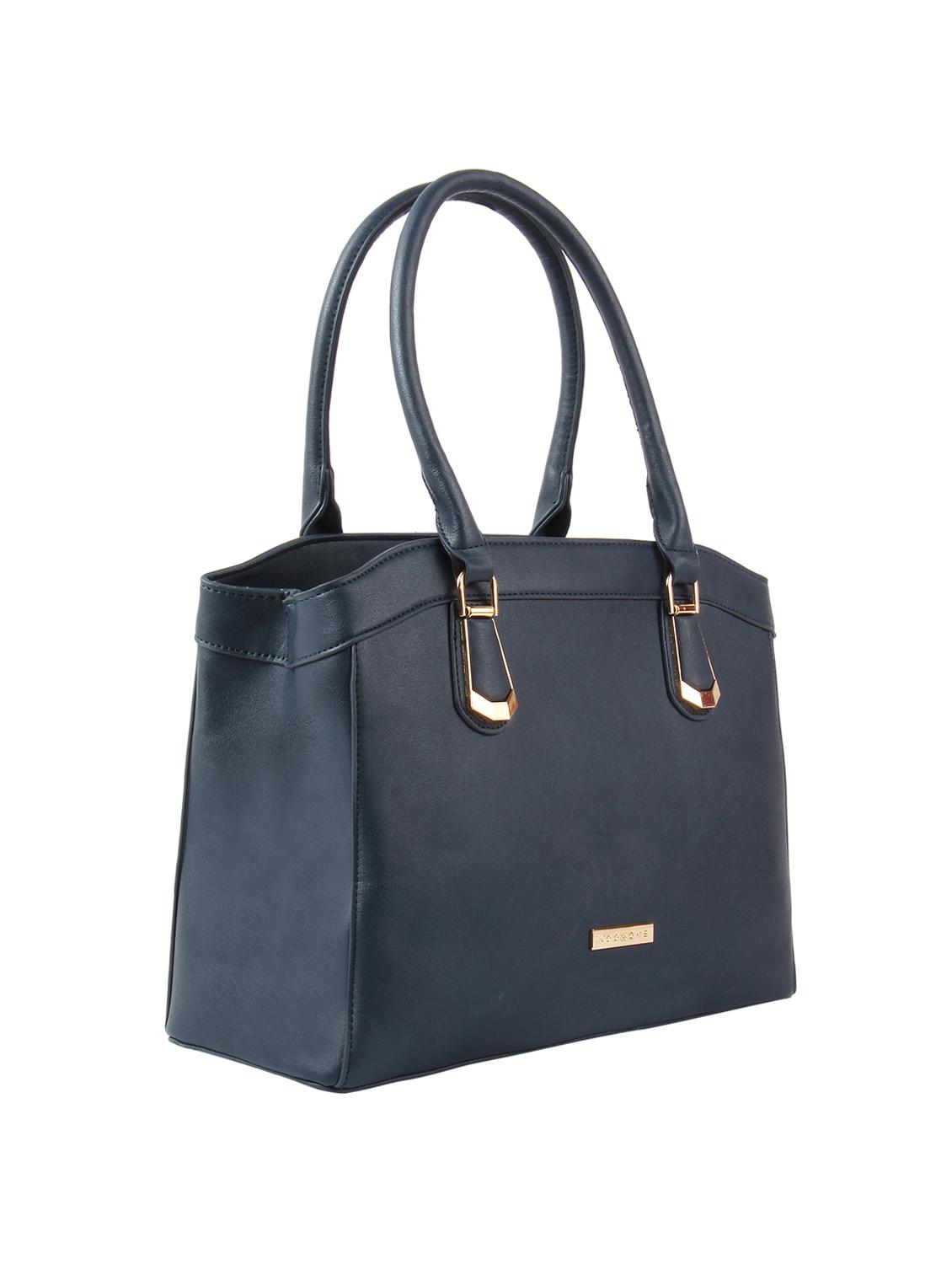 blue leatherette (pu) regular tote - 16531193 - Standard Image - 3