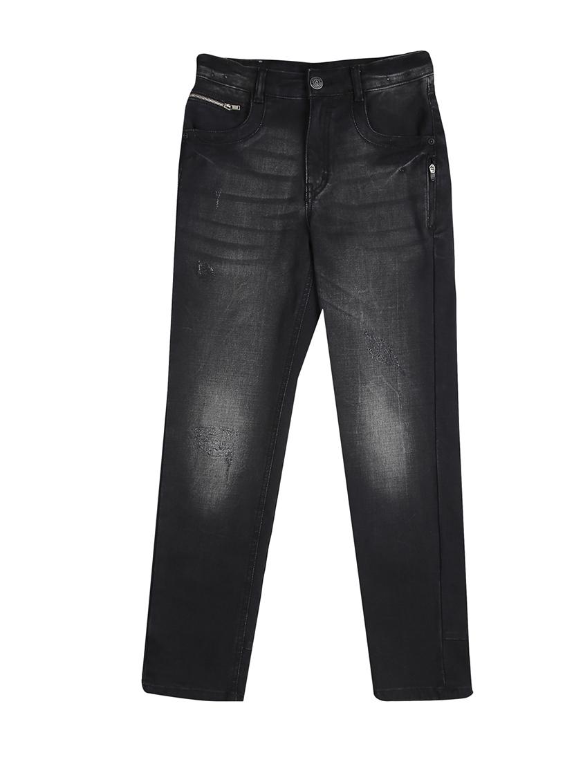blue denim distressed jean - 16532764 -  Zoom Image - 0