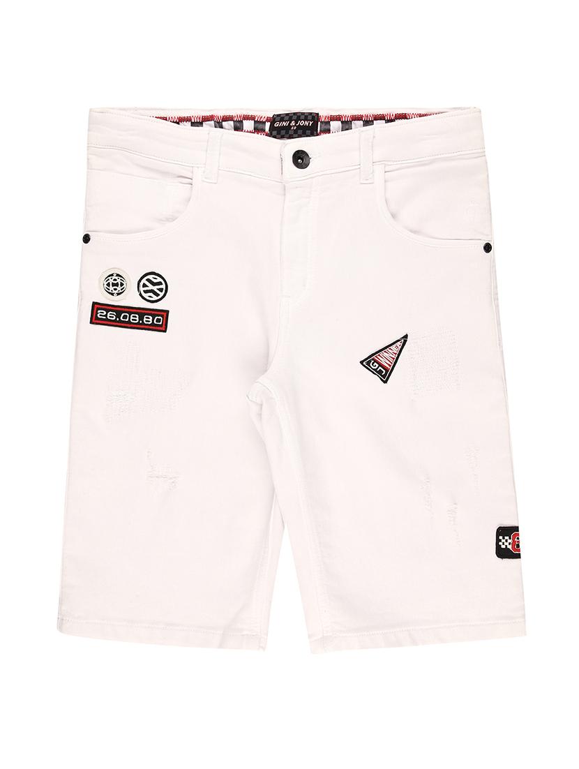 light pink cotton blend shorts - 16532859 - Zoom Image - 0