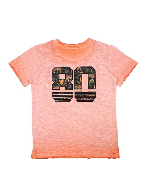 orange cotton t-shirt - 16532963 - Standard Image - 0