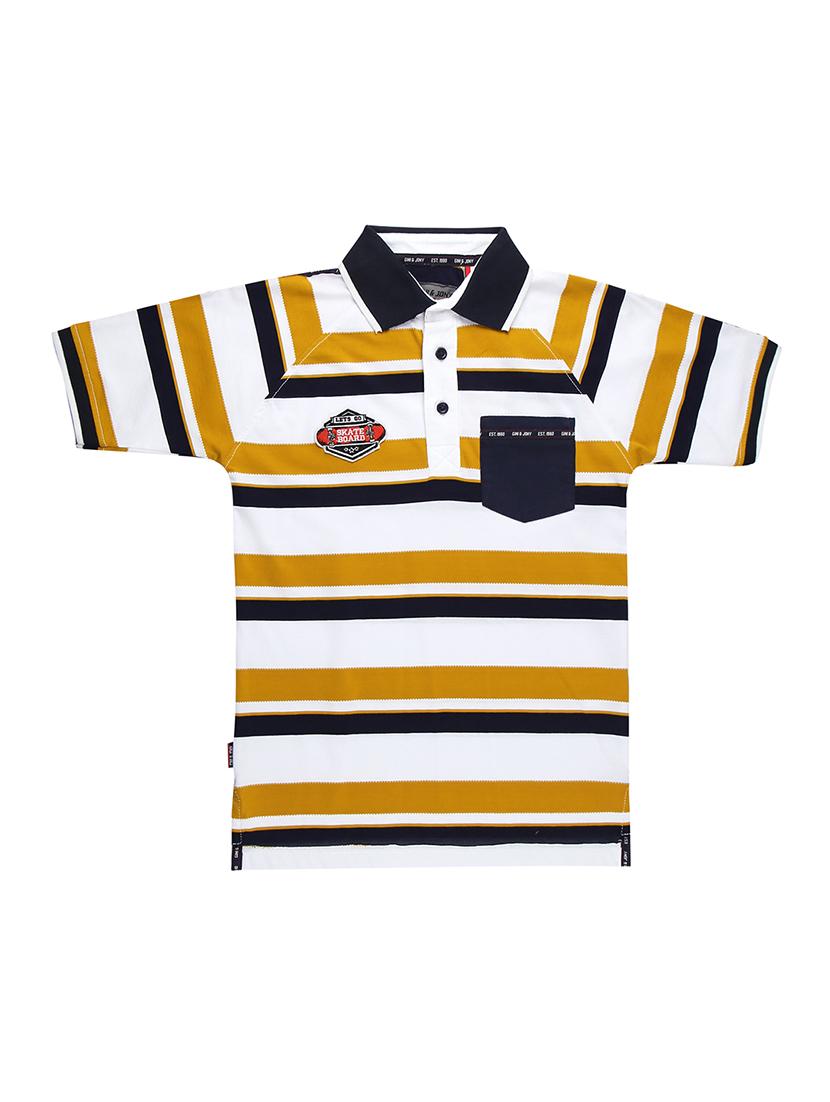 yellow cotton t-shirt - 16533052 -  Zoom Image - 0
