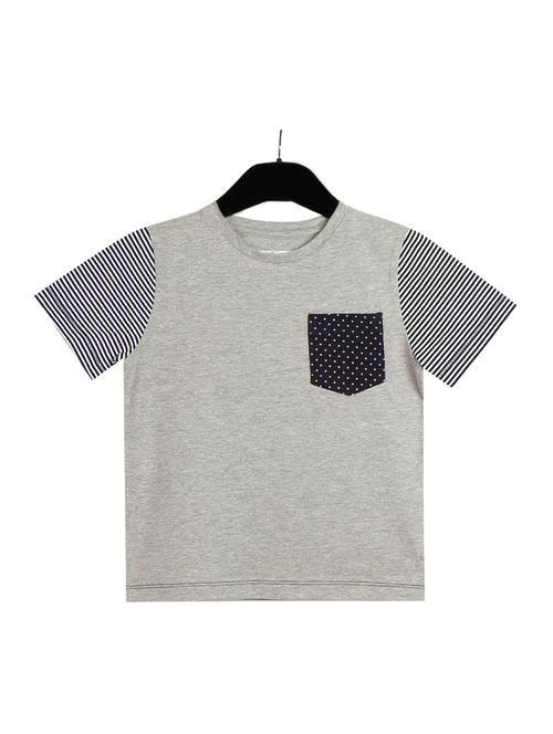 grey cotton tshirt - 16536012 -  Standard Image - 0