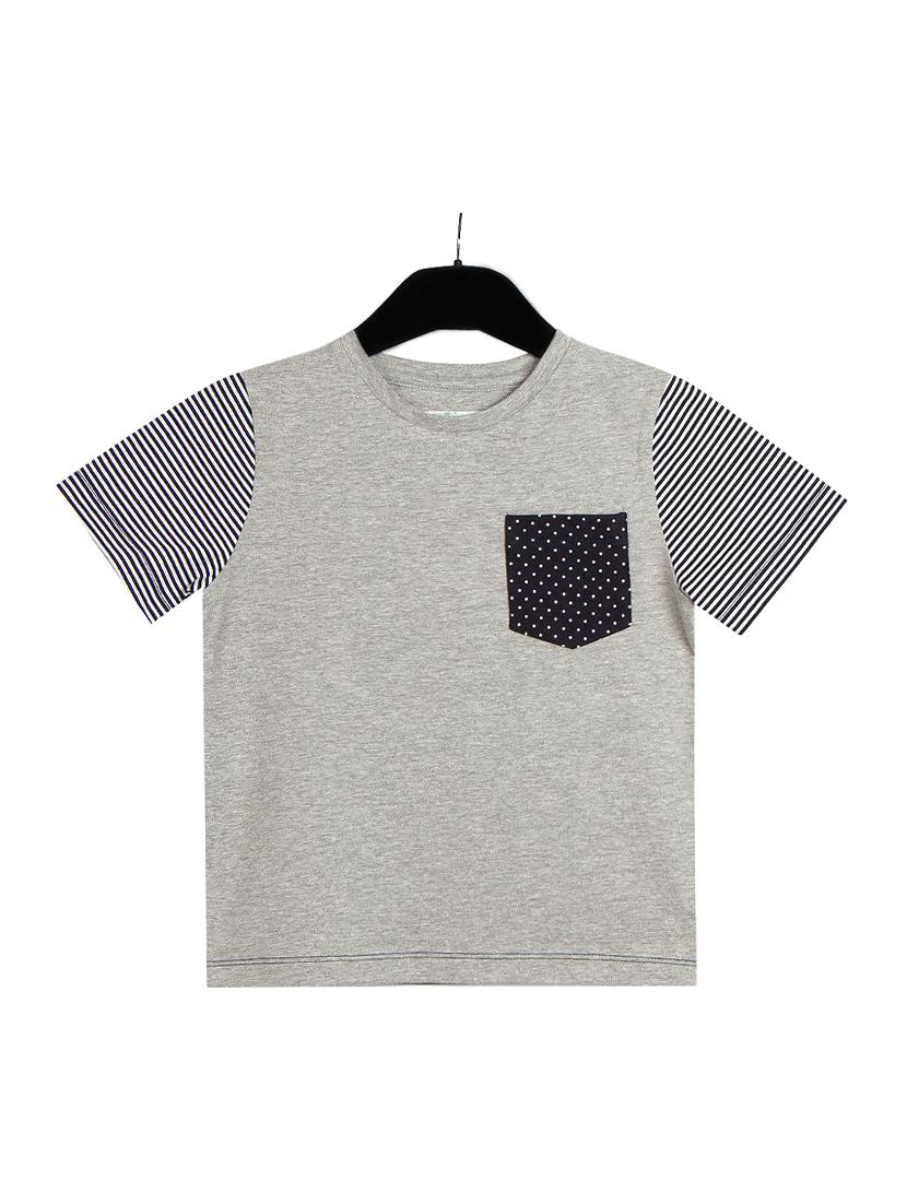 grey cotton tshirt - 16536012 -  Zoom Image - 0