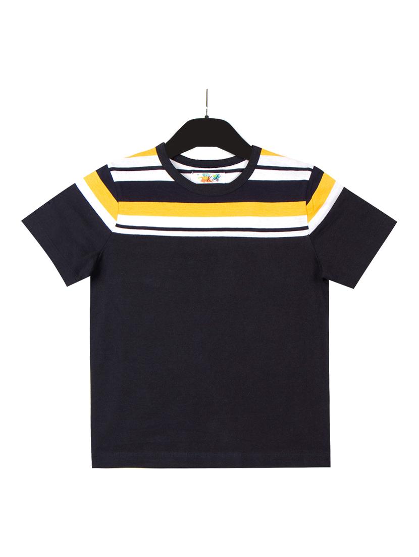 navy blue cotton tshirt - 16536904 -  Zoom Image - 0