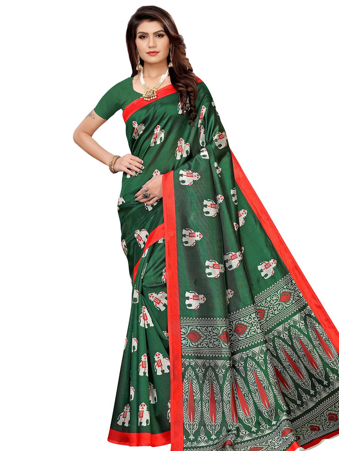 conversational mysore silk saree with blouse - 16542791 -  Zoom Image - 0