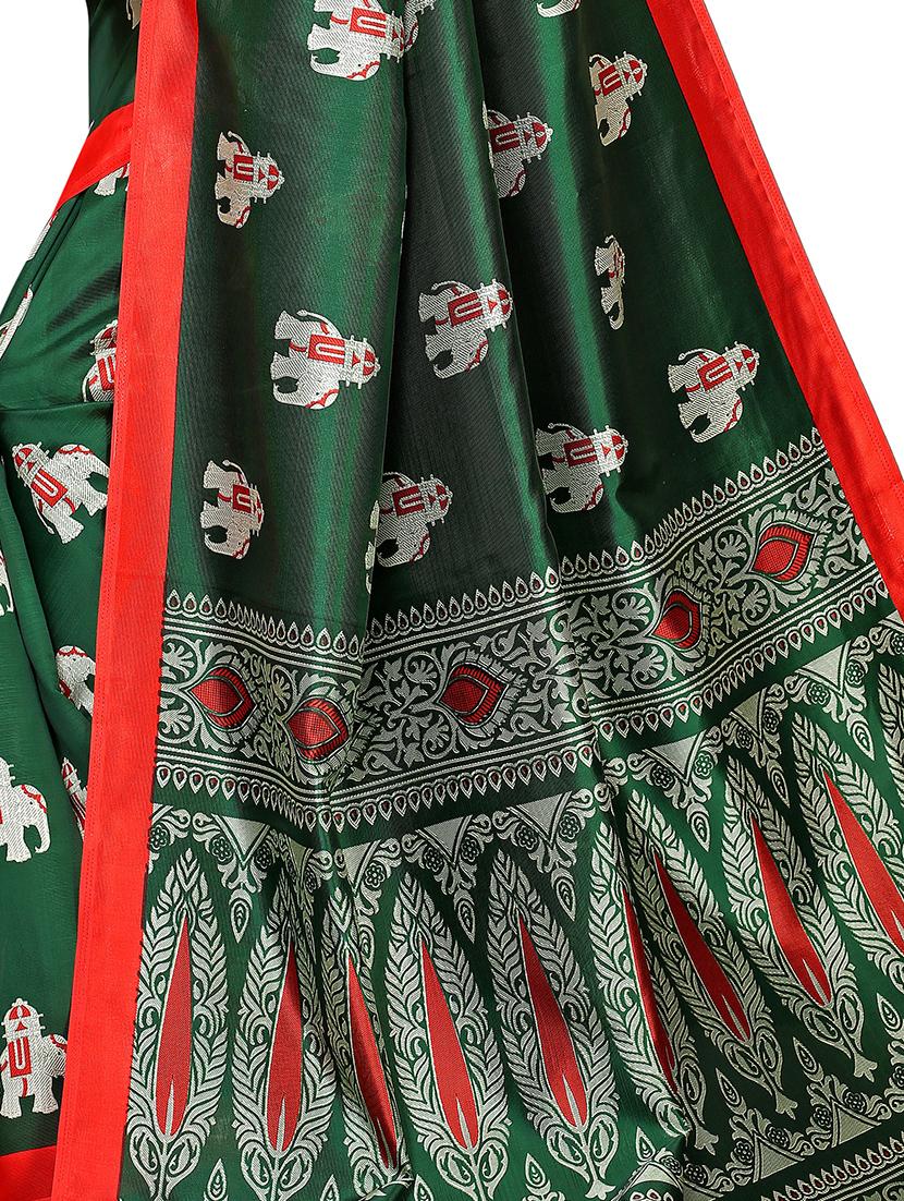 conversational mysore silk saree with blouse - 16542791 - Standard Image - 3