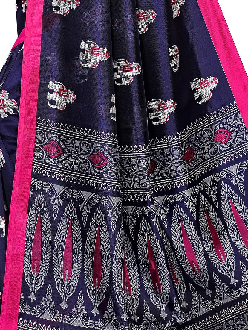 conversational mysore silk saree with blouse - 16542792 - Standard Image - 3