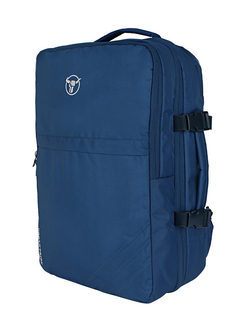 blue polyester laptop backpack - 16543447 - Zoom Image - 0