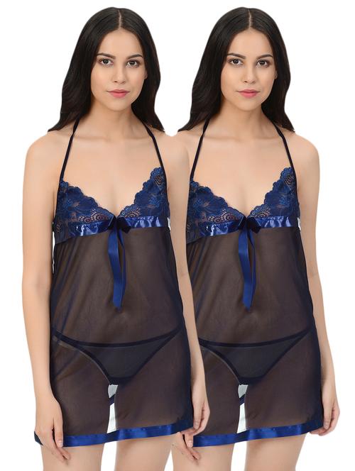 set of 2 halter neck babydoll - 16544515 -  Standard Image - 0