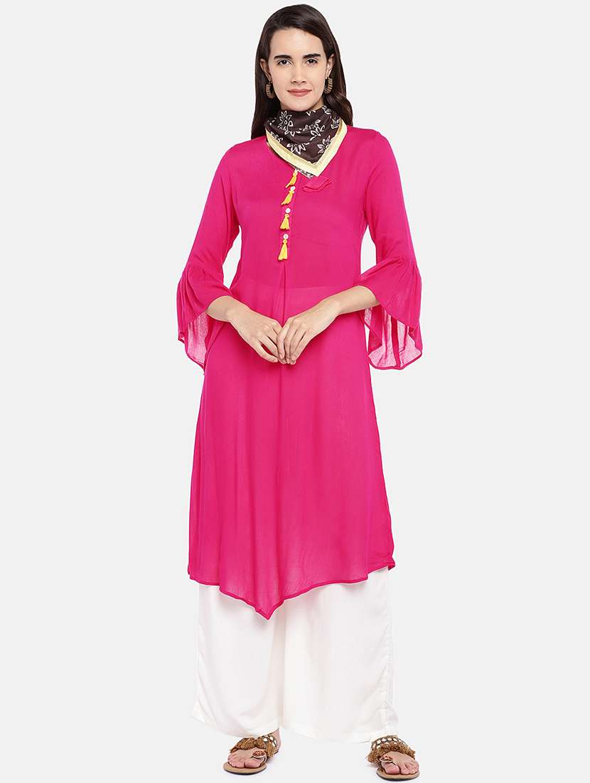 women's asymmetric kurta