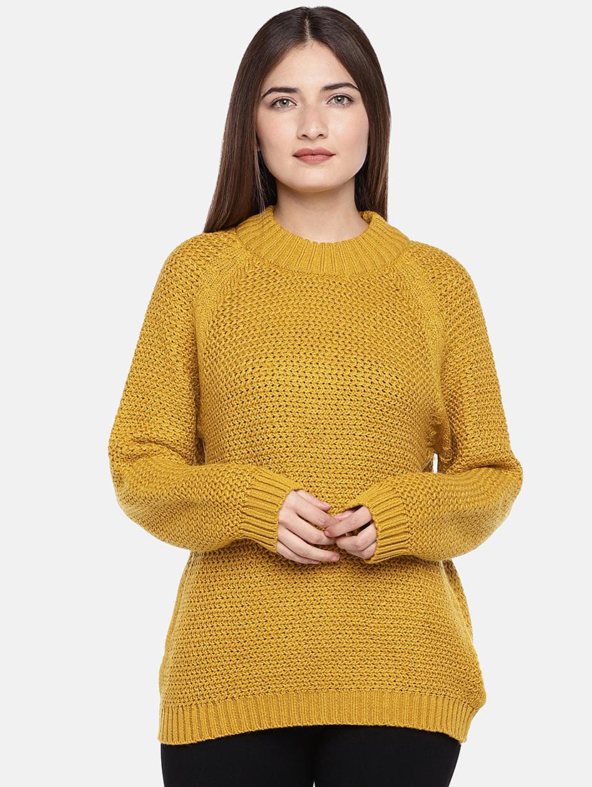 mock neck raglan sleeved pullover - 16545354 - Zoom Image - 0
