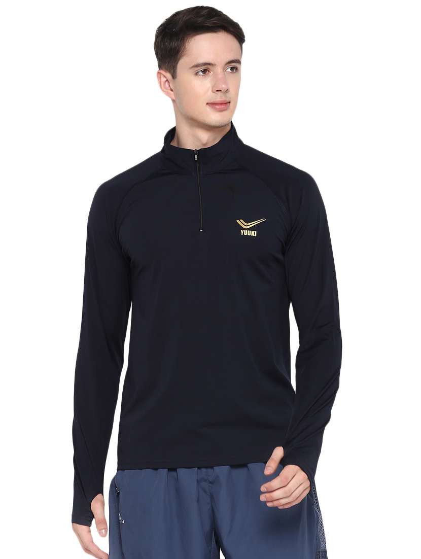 navy blue solid raglan sweatshirt - 16545984 -  Zoom Image - 0