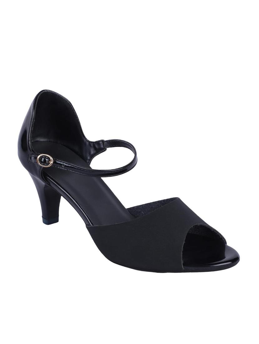 msc black leatherette closed back sandals - 16548834 -  Zoom Image - 0