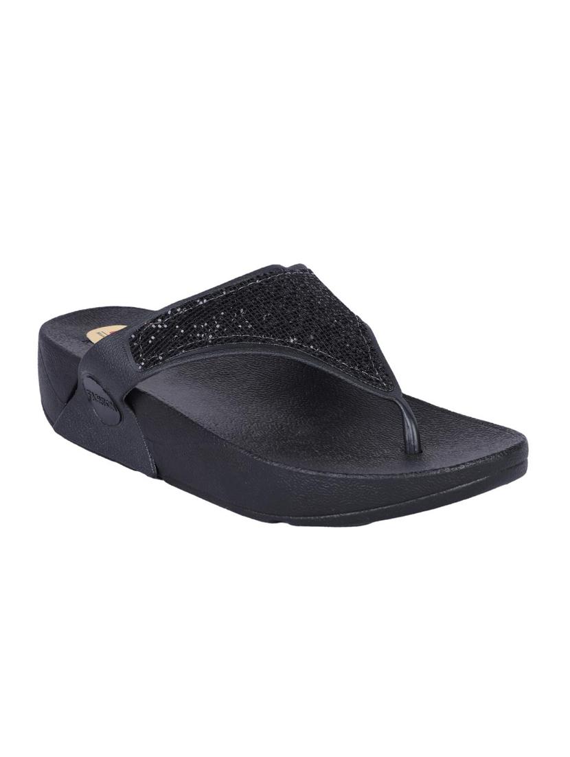 msc black pu toe separator flip flops - 16548852 - Zoom Image - 0