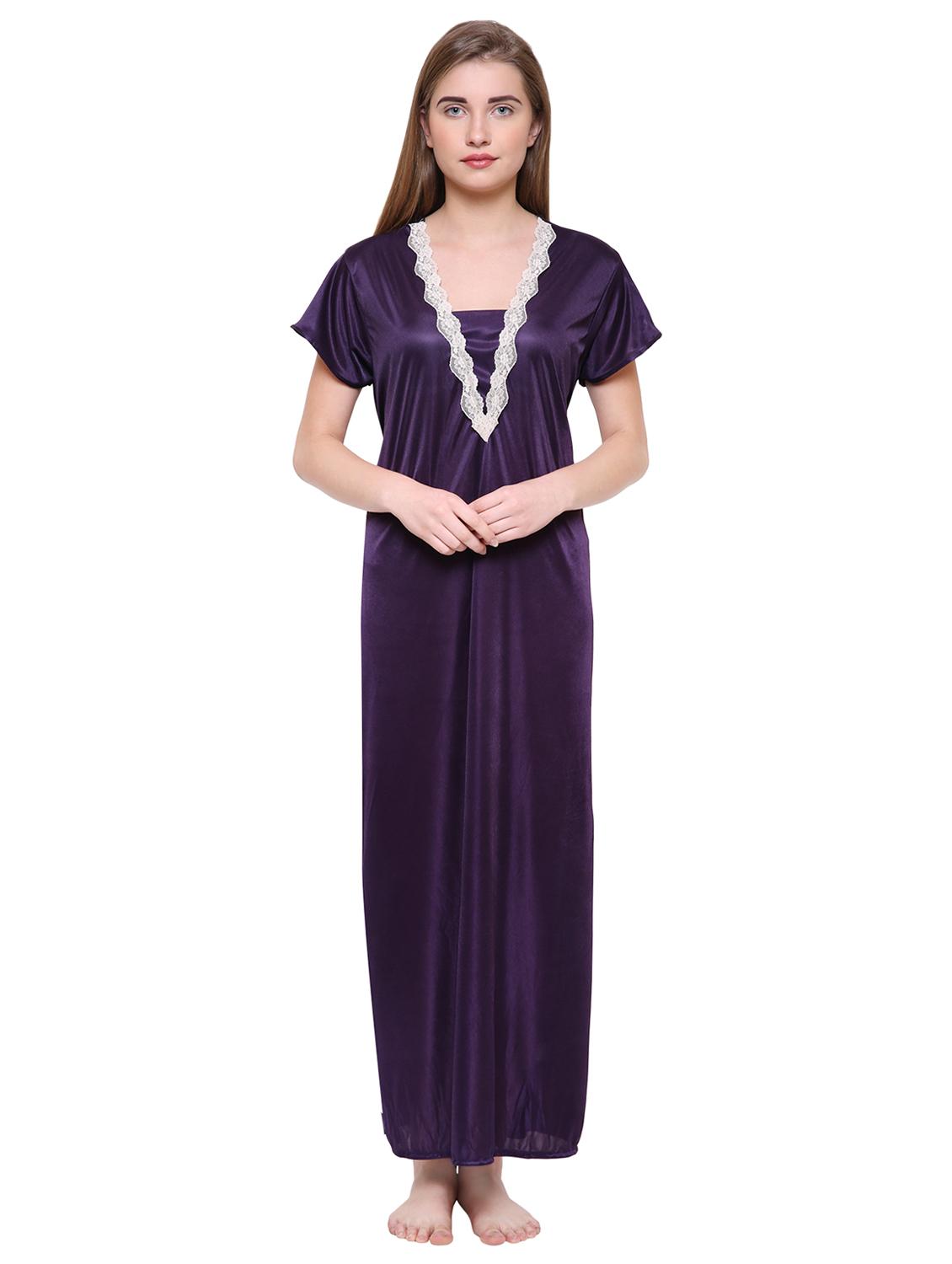 tie back lace detail nighty - 16550917 - Zoom Image - 0