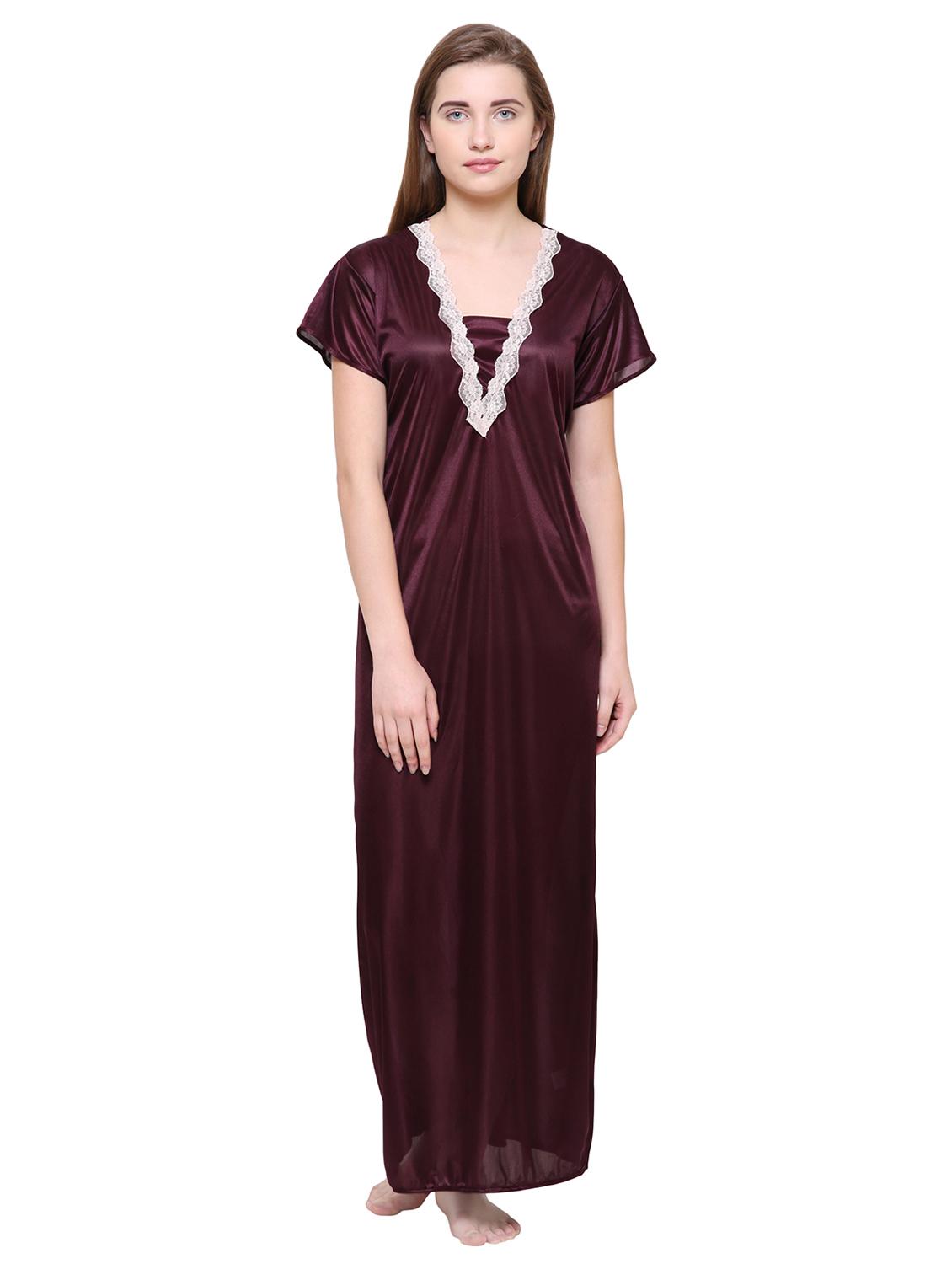 tie back lace detail nighty  - 16550918 -  Zoom Image - 0