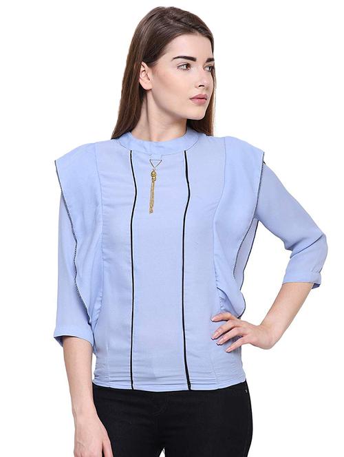 embellished concealed piping top - 16553503 -  Standard Image - 0