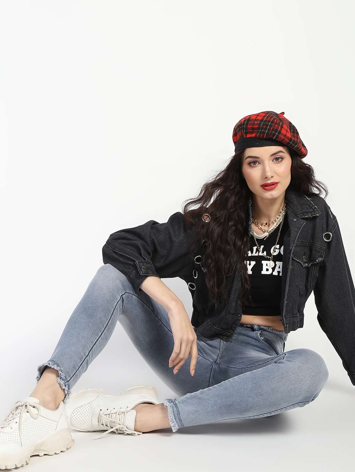 frayed hem stone washed jeans 