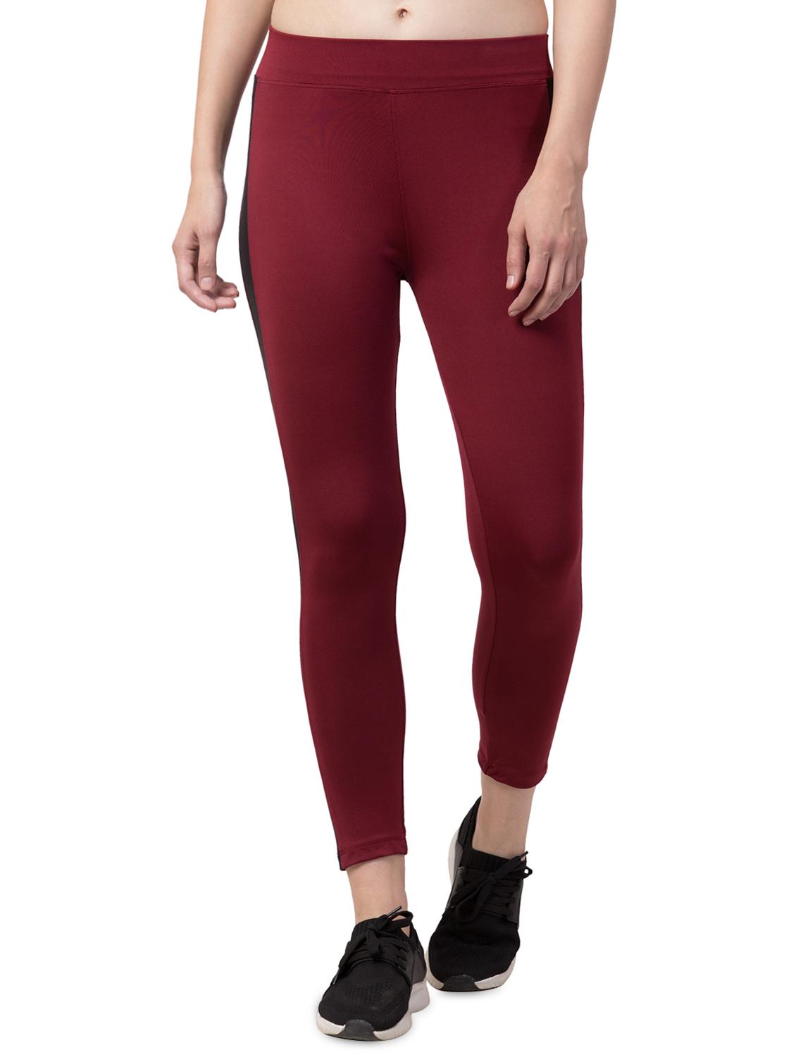 high rise contrast side tapping legging - 16556985 -  Zoom Image - 0