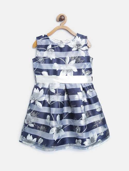 girls round neck sleeveless frock - 16558216 -  Standard Image - 0