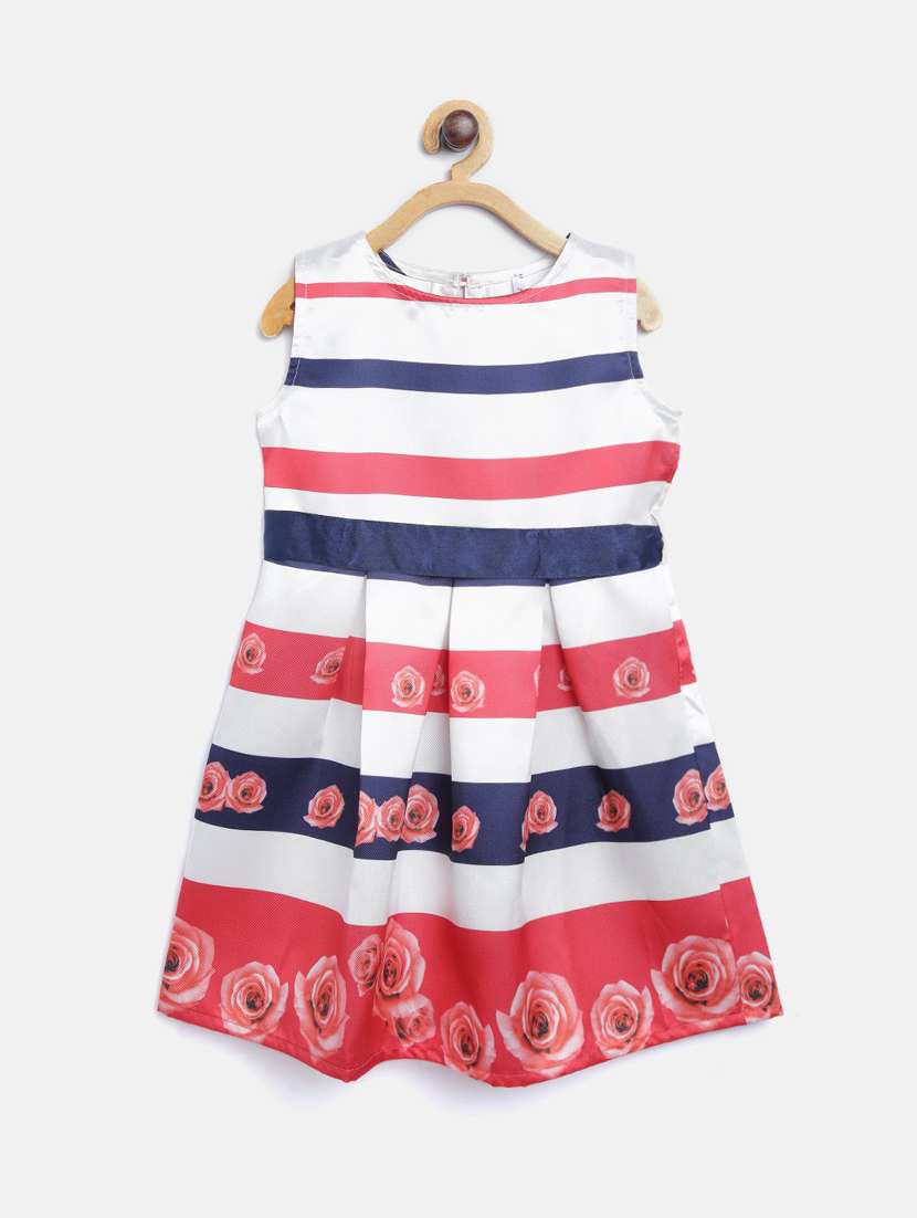 girls round neck sleeveless frock - 16558287 - Zoom Image - 0
