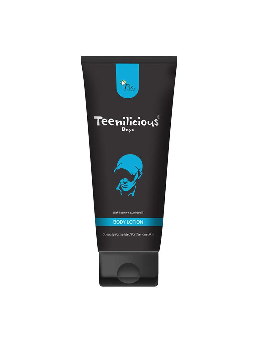 teenilicious body lotion for dry skin with jojoba, shea butter & vitamin f, for mens and boys 150ml - 16559142 - Zoom Image - 0