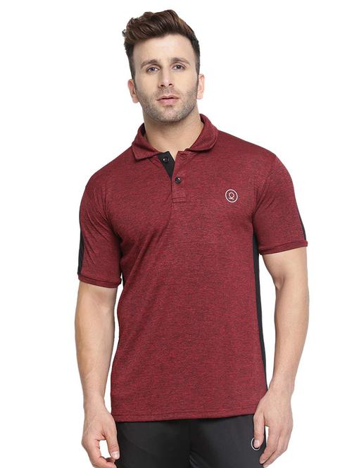 red solid polo t-shirt - 16561155 -  Standard Image - 0