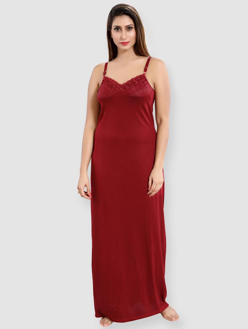 cami  neck lace detail nighty - 16561506 -  Zoom Image - 0