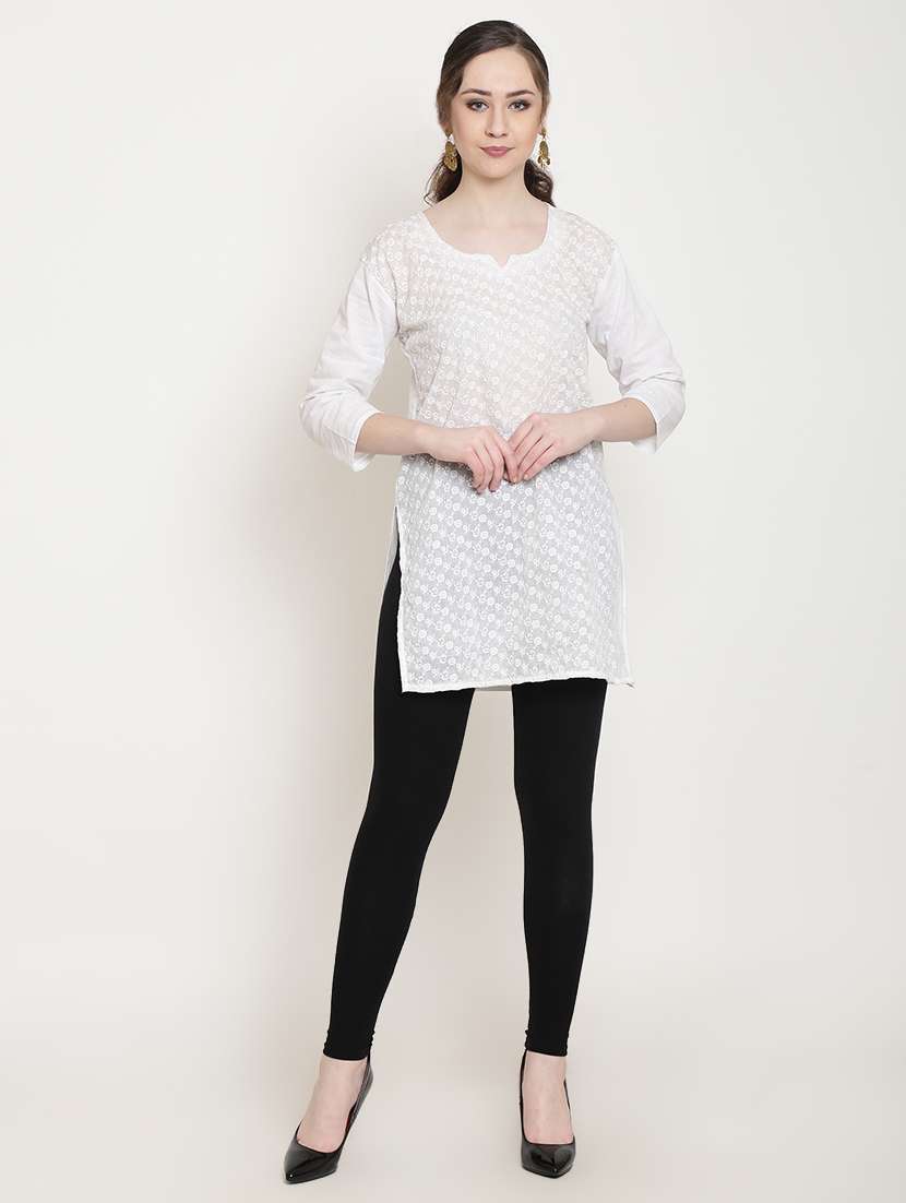 solid ankle length legging - 16561542 -  Standard Image - 3