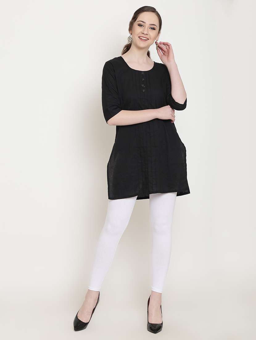 solid ankle length legging - 16561547 -  Standard Image - 3